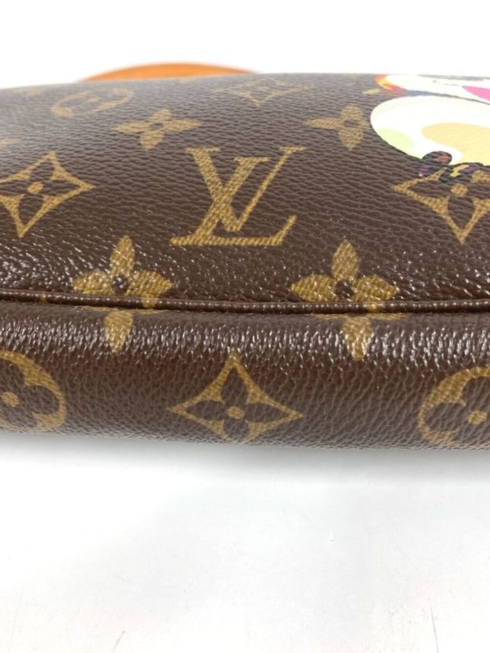 Louis Vuitton Shoulder Bag Pochette Monogram Canvas Brown - Picture 5 of 9